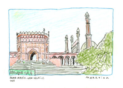 Jama Masjid en New Delhi, India