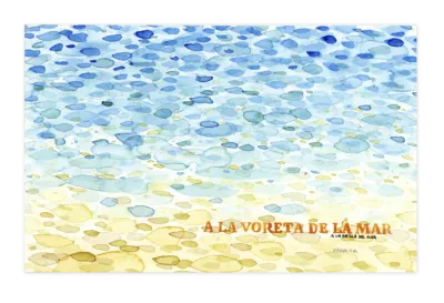 original voreta de la mar oliva acuarela