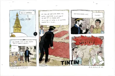 tintin original marroiak